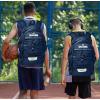 imageSpalding Basketball Backpack  Black Sports Bag with Ball ampamp Shoe Compartment Basketball Accessories BagBlue