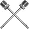 imageSpalding Inflation Needles Sports Ball Air Pump Needles2 Pack  Silver