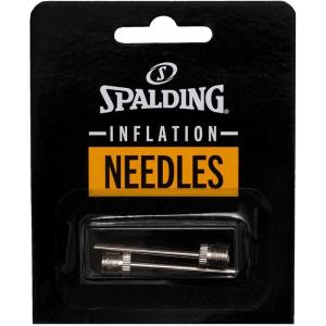 imageSpalding Inflation Needles Sports Ball Air Pump Needles2 Pack  Silver