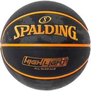 imageSpalding Basketball Ball Design No 6 RubberHighlights Black x Orange