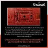 imageSPALDING TF250 Rubber Basketball Brick Brown Size 7