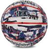 imageSpalding Graffiti Rubber Basketball Official Full Size 7 BlueRed