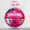 imageSpalding Marble Rubber Basketball Color Pink Size 6