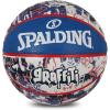 imageSpalding Graffiti Rubber Basketball Official Full Size 7 BlueRed