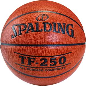 imageSPALDING TF250 Rubber Basketball Brick Brown Size 7