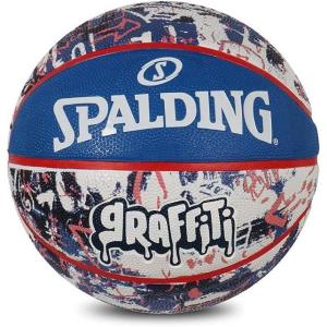 imageSpalding Graffiti Rubber Basketball Official Full Size 7 BlueRed
