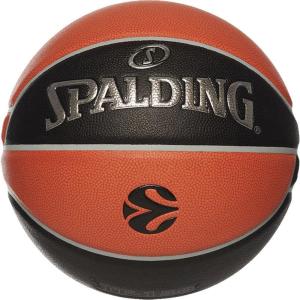 imageSpalding United Sports Unisex  Adult Euroleague Varsity TF150 Sz7 Ball BlackOrange 7