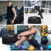 imageSpalding Duffle Bag Gym Bag for Men and Women  Large Black Duffel with Shoe and Wet Compartment  Use for Sport Gear and Accessories  Waterproof Bags for Sports Fitness Workout Travel