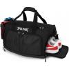 imageSpalding Duffle Bag Gym Bag for Men and Women  Large Black Duffel with Shoe and Wet Compartment  Use for Sport Gear and Accessories  Waterproof Bags for Sports Fitness Workout Travel