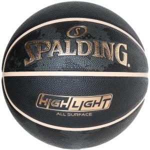 imageSpalding 85392J Basketball Highlights Black x Pearl No 7 Ball