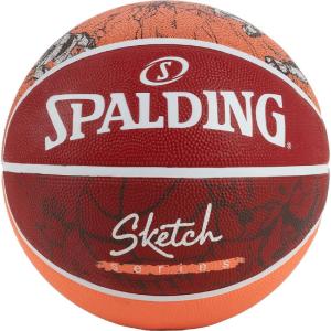 imageSpalding Unisex Adult Basketballs Red 7