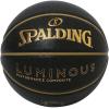 imageSpalding 77982J Basketball Luminous Synthetic Leather Black x Gold No 6 Ball