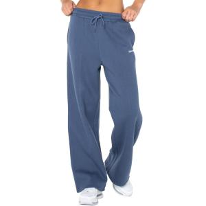 imageSpalding Womens Fleece Wide Leg Sweatpants with PocketsArmor Blue