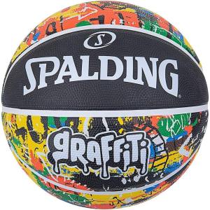 imageSpalding Graffiti Basketball Ball No 7 RubberRainbow Rubber