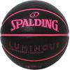 image:imageSpalding Basketball Basics No 6 Synthetic LeatherLuminous Composite Black x Pink